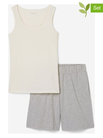 Marc O´Polo Bodywear 2-delige loungewearset beige/grijs