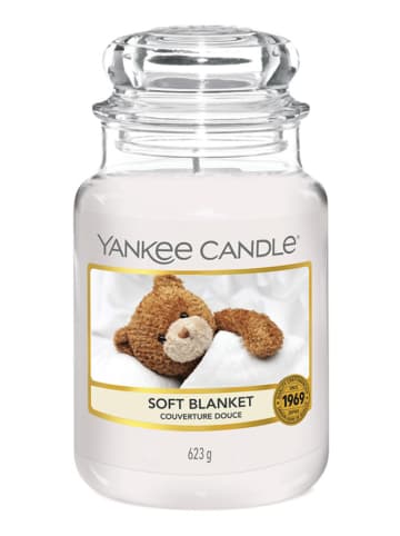 Yankee Candle Duża świeca zapachowa - Soft Blanket - 623 g