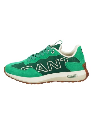 GANT Footwear Leren sneakers "Ketoon" groen