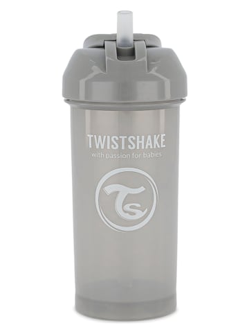 Twistshake Drinkleerfles grijs - 360 ml