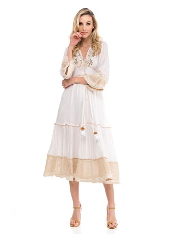 Tantra Sukienka w kolorze biało-beżowym