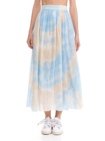Tantra Spódnica w kolorze błękitnym ze wzorem