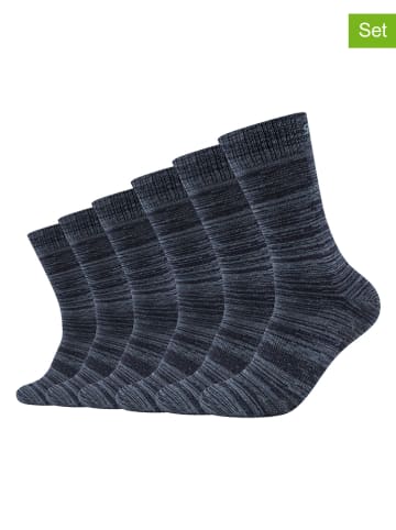 Skechers 6-delige set: sokken donkerblauw