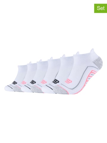 Skechers Skarpety (6 par) w kolorze białym