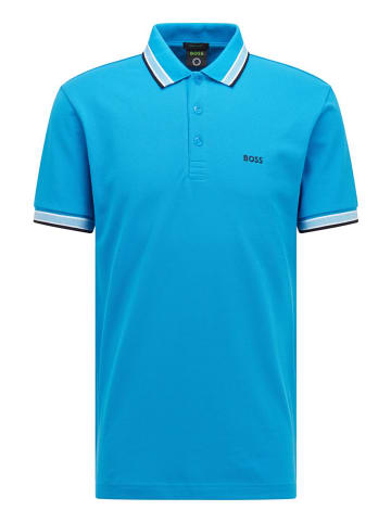 Hugo Boss Koszulka polo w kolorze niebieskim
