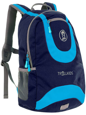 Trollkids Plecak "Trollhavn M" w kolorze granatowo-błękitnym - 24 x 39 x 15 cm