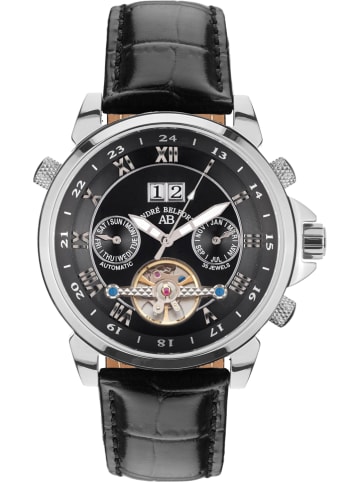 André Belfort Automatisch horloge "Étoile Polaire" zwart/zilverkleurig