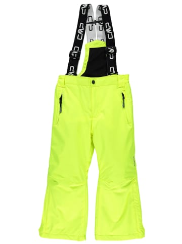 CMP Spodnie narciarskie w kolorze jaskrawożółtym