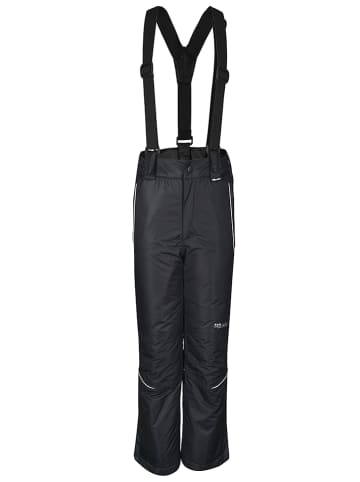 Trollkids Spodnie narciarskie "Holmenkollen Slim Fit" w kolorze czarnym