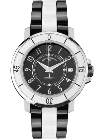 Andre Belfort Automatisch horloge "Aphrodite" wit/zwart/zilverkleurig
