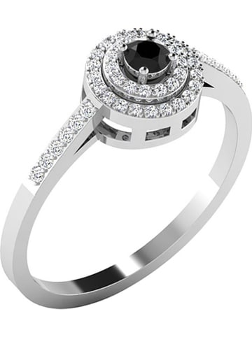 Diamant Vendôme Weißgold-Ring mit Diamanten