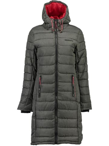 Geographical Norway Steppmantel "Aroma" in Grau