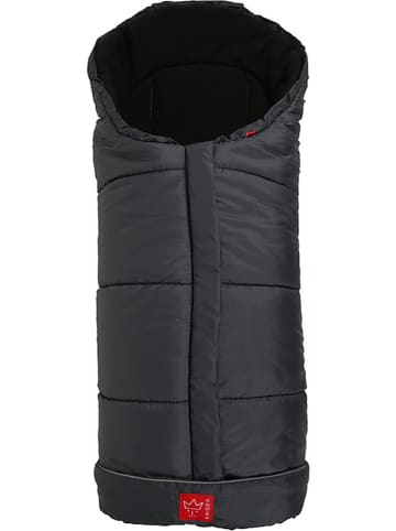 Kaiser Naturfellprodukte Thermo-Fußsack "Timbatoo" in Anthrazit - (L)105 x (B)48 cm