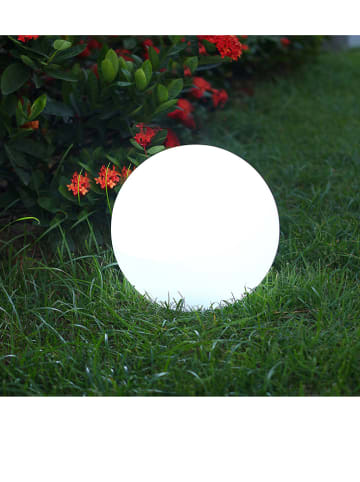 Lumisky LED-Solarleuchte "Solsty" in Weiß - Ø 30 cm