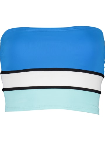 Vince Camuto Biustonosz-bikini "Beach Front" w kolorze niebiesko-turkusowym