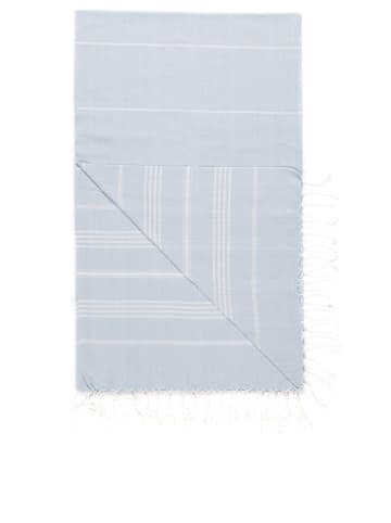 Samimi Hamamdoek lichtblauw - (L)180 x (B)95 cm