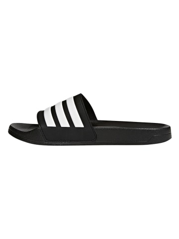 Adidas Slippers "Cloudfoam Adilette" zwart/wit