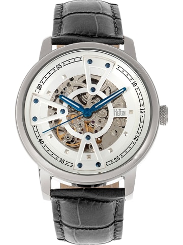 Reign Zegarek automatyczny "Belfour" w kolorze srebrno-czarnym
