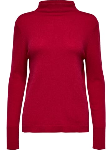 SELECTED FEMME Kaschmir-Pullover in Rot