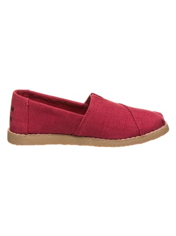 TOMS Instappers "Alpargata - Heritage Canvas" rood