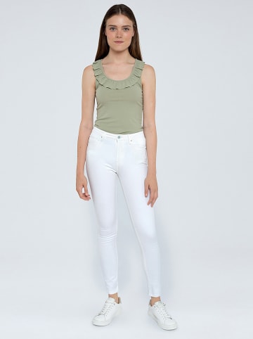 Pepe Jeans Dżinsy - Skinny fit - w kolorze białym