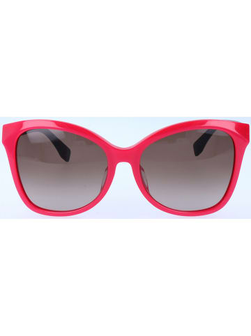 Fendi Damskie okulary przeciwsłoneczne w kolorze czarno-czerwonym