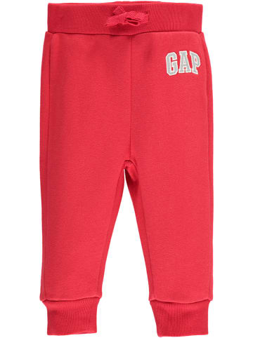 GAP Spodnie dresowe w kolorze czerwonym