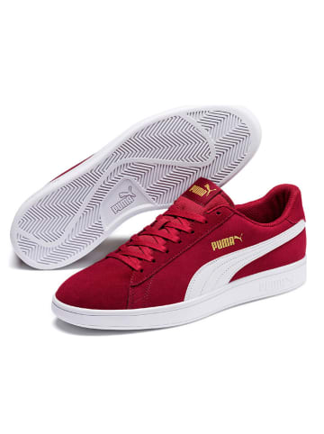 Puma Shoes Leren sneakers "Smash v2" rood