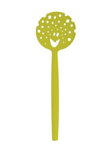 Koziol Łyżka cedzakowa "Donna" w kolorze zielonym - dł. 34,5 cm