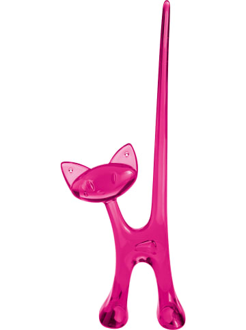 Koziol Ringhouder "Miaou" roze - (B)8,6 x (H)21,5 cm