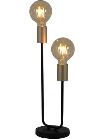 Näve Tafellamp "Modo" zwart/goudkleurig - (H)45 cm