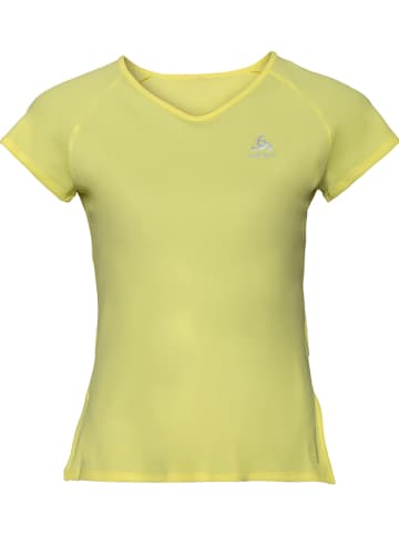 Odlo Koszulka sportowa "Ceramicool" w kolorze jasnożółtym