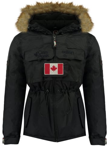 Canadian Peak Kurtka zimowa "Bantouneak" w kolorze czarnym