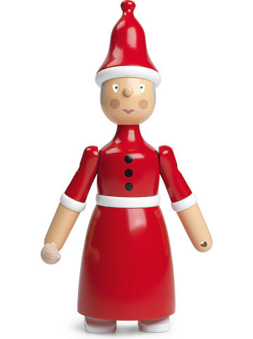 Kay Bojesen Decoratief figuur "Kerstvrouw" rood - (H)20 cm