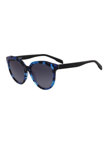 Karl Lagerfeld Okulary przeciwsłoneczne "KL948S-143" w kolorze czarno-niebieskim