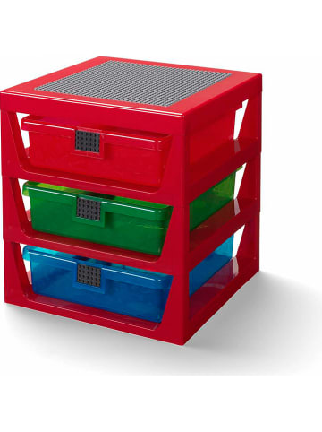 LEGO Kast rood - (B)34,6 x (H)32,6 x (D)37,9 cm