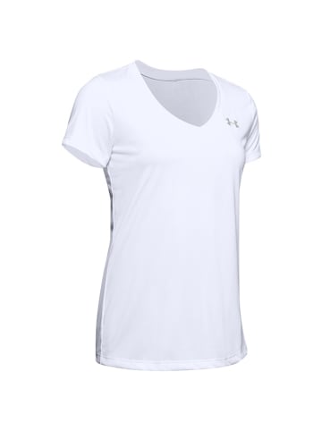 Under Armour T-shirt funkcyjny w kolorze białym