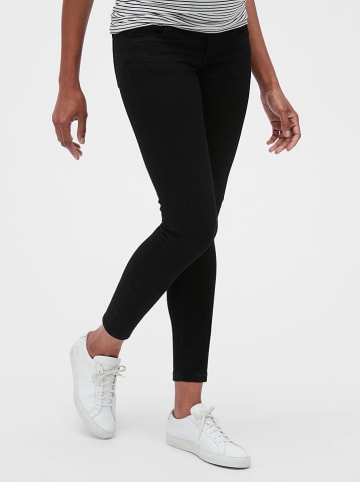 GAP Dżinsy ciążowe - Skinny fit - w kolorze czarnym