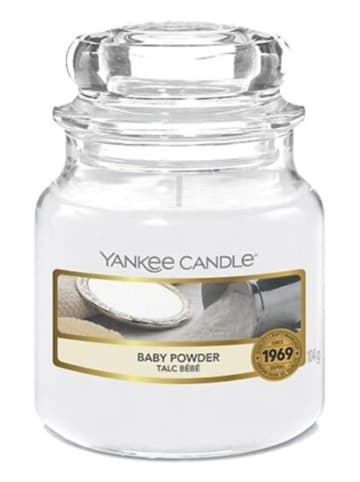 Yankee Candle Mała świeca zapachowa - Baby Powder - 104 g