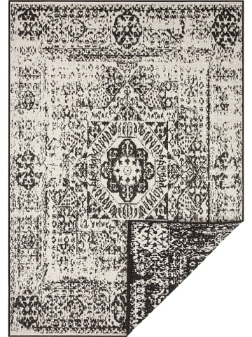 NORTHRUGS Dwustronny dywan "Danao" w kolorze czarno-kremowym