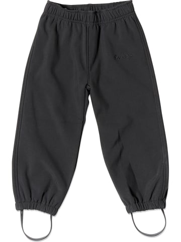 HULABALU Spodnie softshellowe "Spritz" w kolorze czarnym