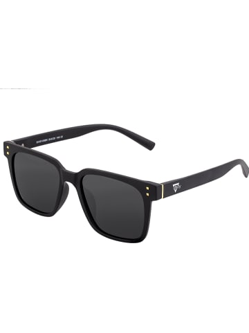Sixty One Męskie okulary przeciwsłoneczne "Capri" w kolorze czarnym