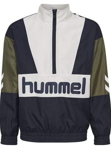 Hummel Trainingsjacke "Snoop" in Dunkelblau/ Khaki