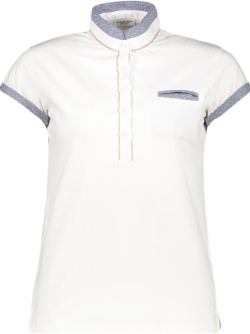 U.S. Polo Shirt "Alexis" in Weiß/ Hellblau