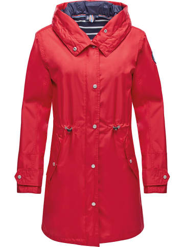 MARINEPOOL Płaszcz funkcyjny "Leonore" w kolorze czerwonym