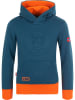 Trollkids Sweatshirt "Lillehammer" in Dunkelblau/ Orange