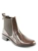 Manoukian Leder-Chelsea-Boots "Roby" in Braun