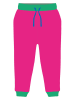 Toby Tiger Spodnie w kolorze różowo-zielonym