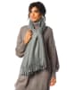 So Cachemire Sjaal met aandeel kasjmier "Celia" grijs - (L)180 x (B)75 cm