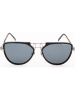 Calvin Klein Dameszonnebril zwart-zilverkleurig/grijs